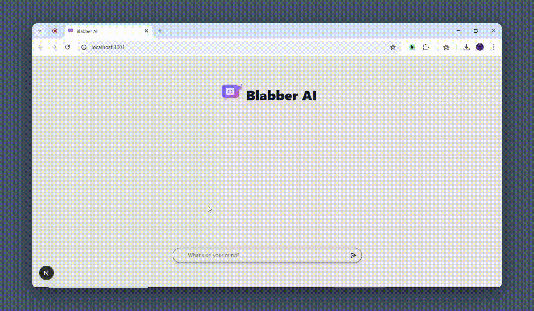 Blabber AI